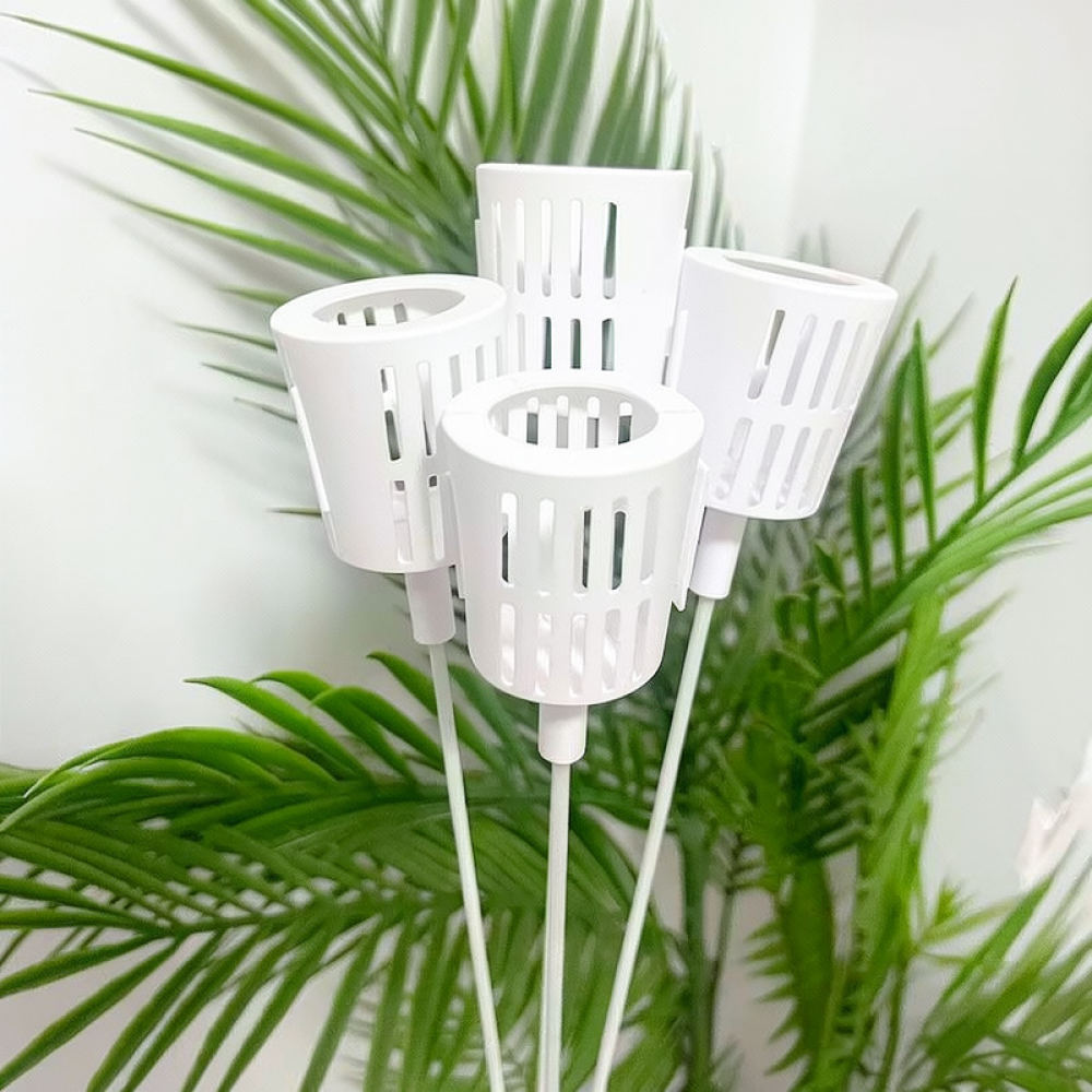 Plant Support Stake - Kunststoff-Sukkulenten-Blumenhalter, Ständer, Garten-DIY-Werkzeug zur Blumenstrauß-Formung, Pflanzen-Display-Zubehör,