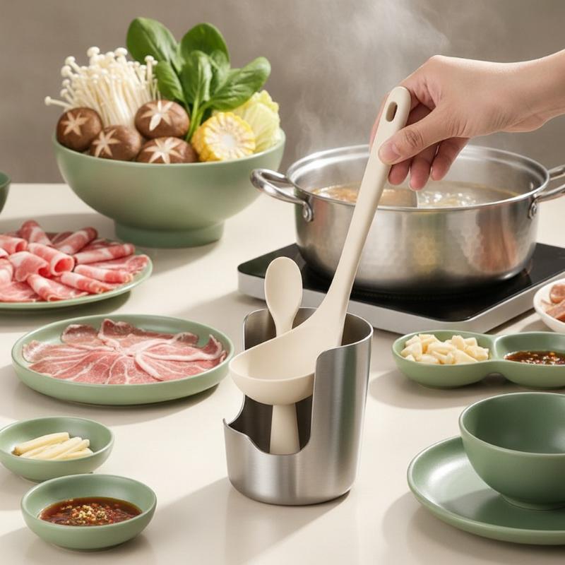 2-in-1 Edelstahl-Löffelablage  – Pothos Bewertung und Preis