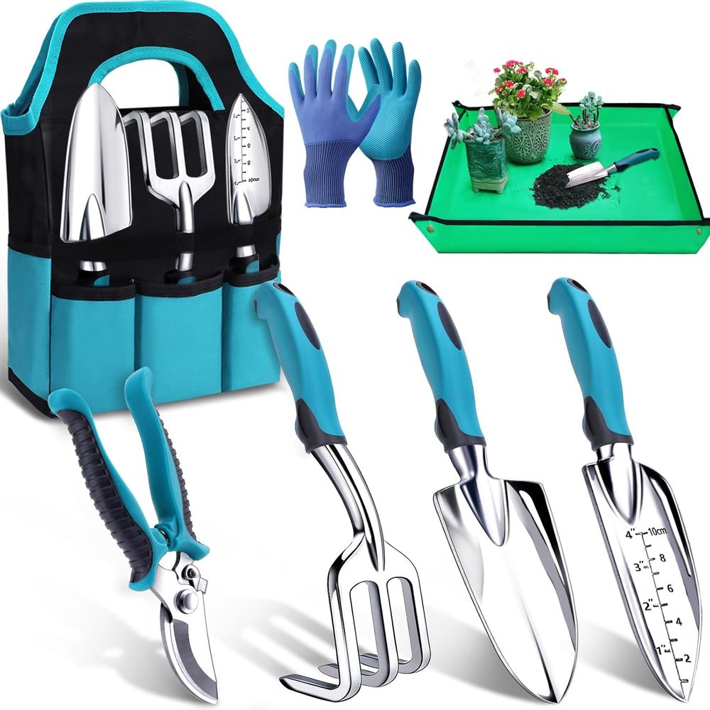 Robustes 7-teiliges Gartengerä – Repotting Mat Bewertung und Preis