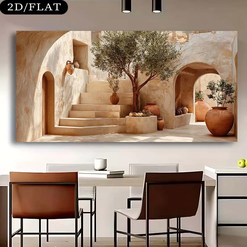 Rahmenloses Leinwandbild, 2D,  – Terracotta Pot Bewertung und Preis